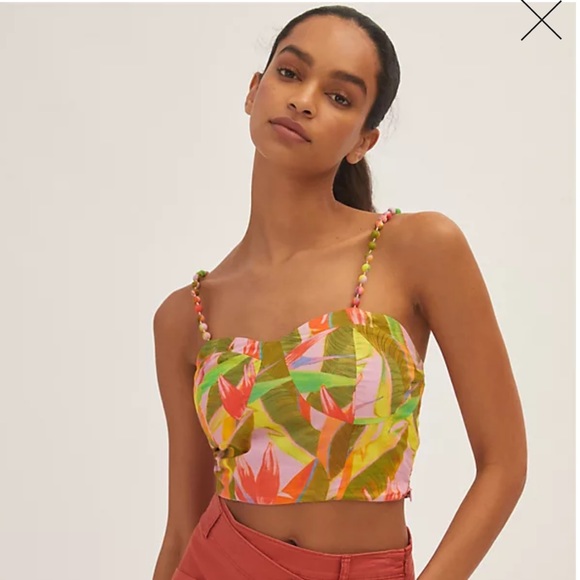 FARM Rio Tops - Anthropologie x Farm Rio Crop Top